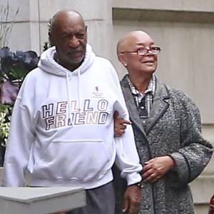 Exclusif - Bill Cosby et sa femme Camille le 22 novembre 2015 à Boston