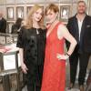 Christina Hendricks et Molly Ringwald assistent à la soirée de lancement de la collaboration entre Gemsfield et Bergdorf Goodman, dans le salon bijouterie du centre commercial. New York, le 15 décembre 2015.