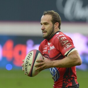 Frédéric Michalak lors de la rencontre de Top 14 Stade Francais - RC Toulon au stade Jean Bouin de Paris, le 30 novembre 2013