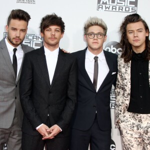 Liam Payne, Louis Tomlinson, Niall Horan, Harry Styles du groupe One Direction - La 43ème cérémonie annuelle des "American Music Awards" à Los Angeles, le 22 novembre 2015.