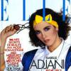 Isabelle Adjani en couverture du magazine Elle en 1985