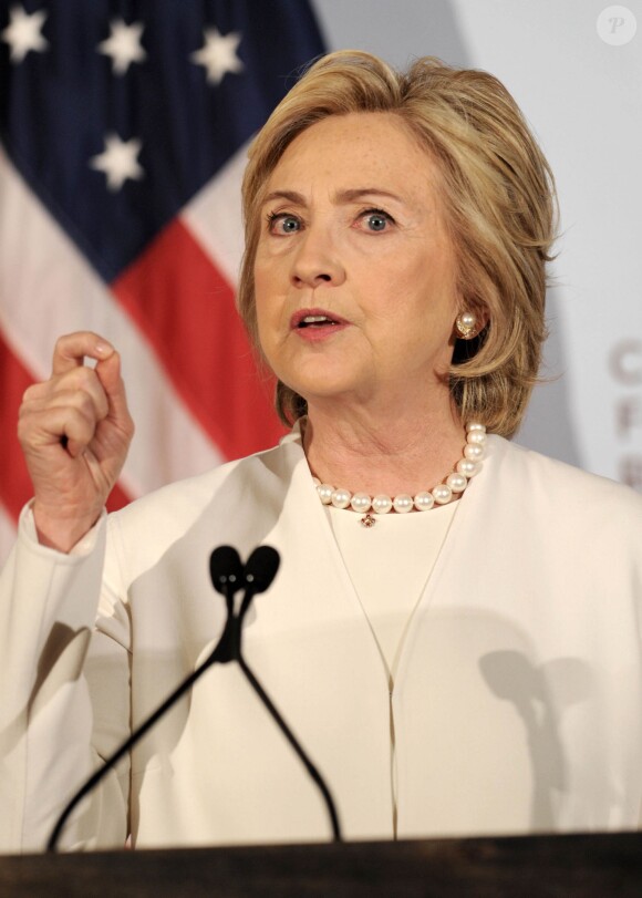 Hillary Clinton, candidate démocrate à la présidence des Etats-Unis, à New York, le 19 novembre 2015