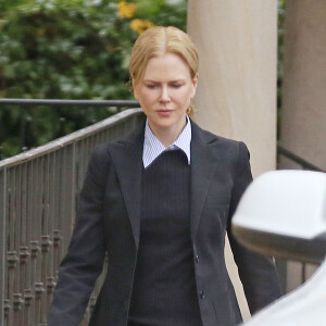 Exclusif - Nicole Kidman à la sortie d'une église de Nashville le 29 novembre 2015.