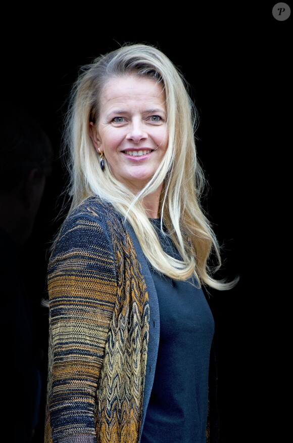 La princesse Mabel des Pays-Bas - La famille royale des Pays-Bas arrive au palais pour la remise des prix Prince Claus 2015 à Amsterdam le 2 décembre 2015.