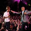 Exclusive - Pharrell Williams et T.I.au Fontainebleau à Miami Beach. Décembre 2013.