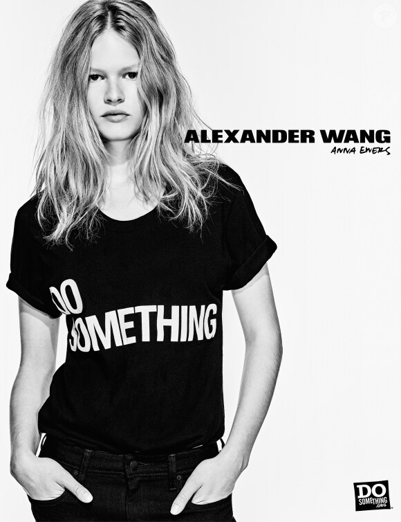 Anna Ewers - Collection Alexander Wang x Do Something. Septembre 2015.