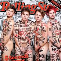 5 Seconds of Summer : Calum, Luke, Michael et Ashton tout nus pour Rolling Stone