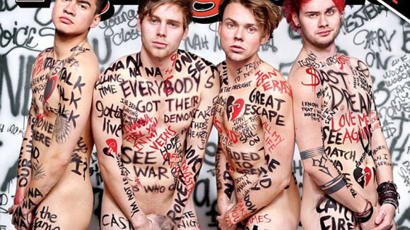 5 Seconds of Summer : Calum, Luke, Michael et Ashton tout nus pour Rolling Stone