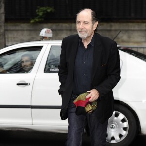 Exclusif - Michel Delpech à Paris le 15 octobre 2014.