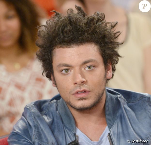 Kev Adams, le 1er octobre 2014 au Studio Gabriel à Paris.
