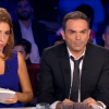 Léa Salamé et Yann Moix, dans On n'est pas couché sur France 2 (émission tournée le jeudi 12 novembre 2015 et diffusée le samedi 2 janvier 2016.)