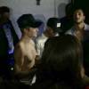Exclusif - Justin Bieber pose torse nu lors de la soirée du réveillon du Nouvel an à Saint-Barthélemy le 31 décembre 2015. Le chanteur était hébergé par Leonardo DiCaprio.