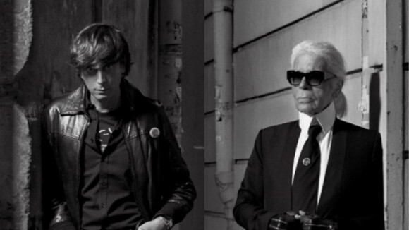 Karl Lagerfeld et Hedi Slimane : Face-à-face de légende