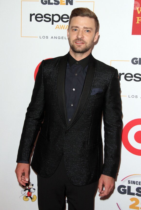 Justin Timberlake - People aux GLSEN Awards à l'hôtel Wilshire de Beverly Hills le 23 octobre 2015.