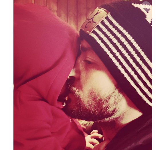 Justin Timberlake a posté une photo de lui avec son fils Silas sur sa page Instagram au mois de décembre 2015.
