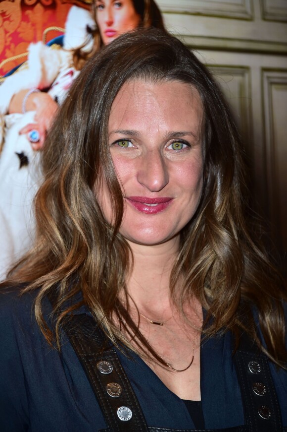 Camille Cottin enceinte - Avant-première du film "Connasse, Princesse des coeurs" au cinéma Elysées Biarritz à Paris, le 23 avril 2015.