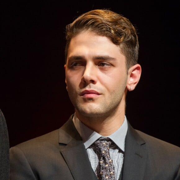 Xavier Dolan - Hommage à Pedro Almodovar pour l'ensemble de sa carrière au festival Lumière à Lyon le 17 octobre 2014.