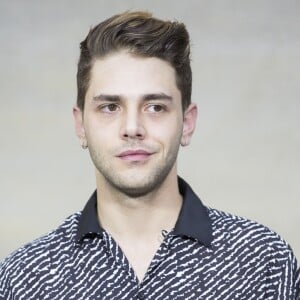 Xavier Dolan - Photocall du défilé de mode "Chanel", collection prêt-à-porter printemps-été 2015, au Grand Palais à Paris le 30 septembre 2014