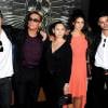 Jean-Claude Van Damme avec son épouse Gladys Portugues et ses enfants Bianca, Kristopher et Nicholas (fils de JCVD et Darcy LaPier) lors de la première de The Expendables 2 à Los Angeles le 15 août 2012