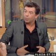 Stéphane Plaza dans "C à vous" sur France 5 le 6 janvier 2016.
