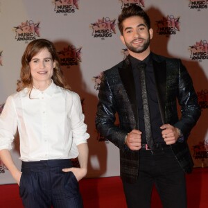 Christine and the Queens et Kendji Girac - 17ème cérémonie des NRJ Music Awards 2015 au Palais des Festivals à Cannes, le 7 novembre 2015.