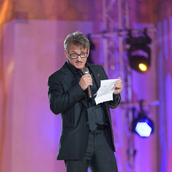 Sean Penn lors du Life Ball 2015 à Vienne, le 16 mai 2015