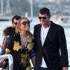 Exclusif - La popstar Mariah Carey, son compagnon James Packer et ses enfants Moroccan et Monroe sont arrivés à Sydney en Australie, avant de rejoindre Lachlan Murdoch (fils de l'homme d'affaires australo-américain Rupert Murdoch) et sa femme Sarah sur leur voilier de luxe de 42,6 mètres (le Sarissa) sur le port de Sydney pour une fête du jour de l'an le 1er janvier 2016.