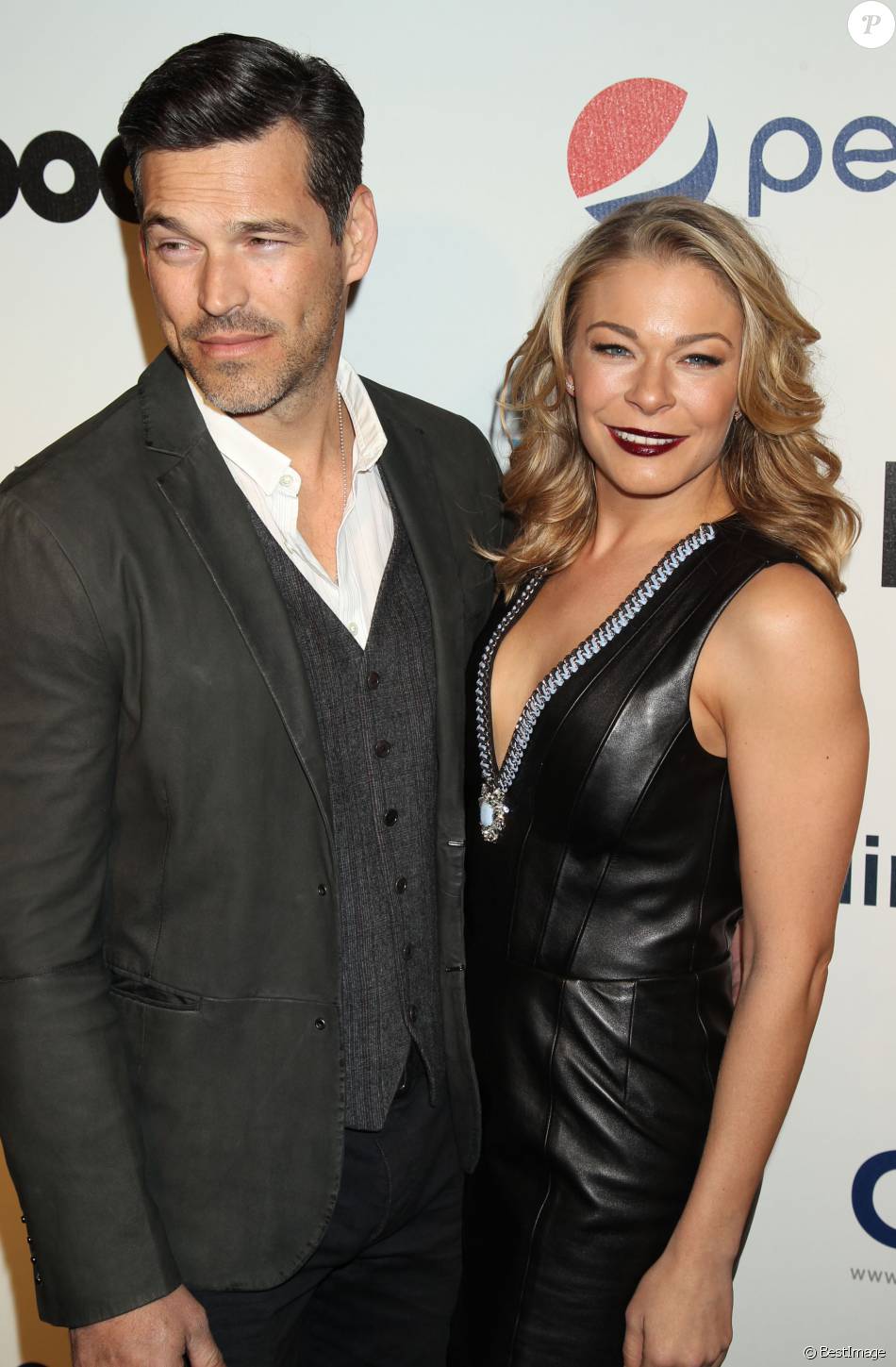 LeAnn Rimes et son mari Eddie Cibrian lors de la soiree The Billboard