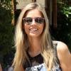 Danielle Knudson, lors de la séance photo de son homme, Milos Raonic, au lendemain de la victoire de ce dernier en finale du tournoi de Brisbane, au Queensland Tennis Centre le 11 janvier 2016