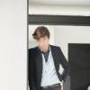 Portrait de Hedi Slimane le directeur de la création de la maison Yves Saint Laurent à Londres le 1er septembre 2015.  2 September 2015. Official portrait of Hedi Slimane's creative Director of Saint Laurent.01/09/2015 - Londres