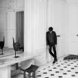 Portrait de Hedi Slimane le directeur de la création de la maison Yves Saint Laurent à Londres le 1er septembre 2015.  2 September 2015. Official portrait of Hedi Slimane's creative Director of Saint Laurent.01/09/2015 - Londres