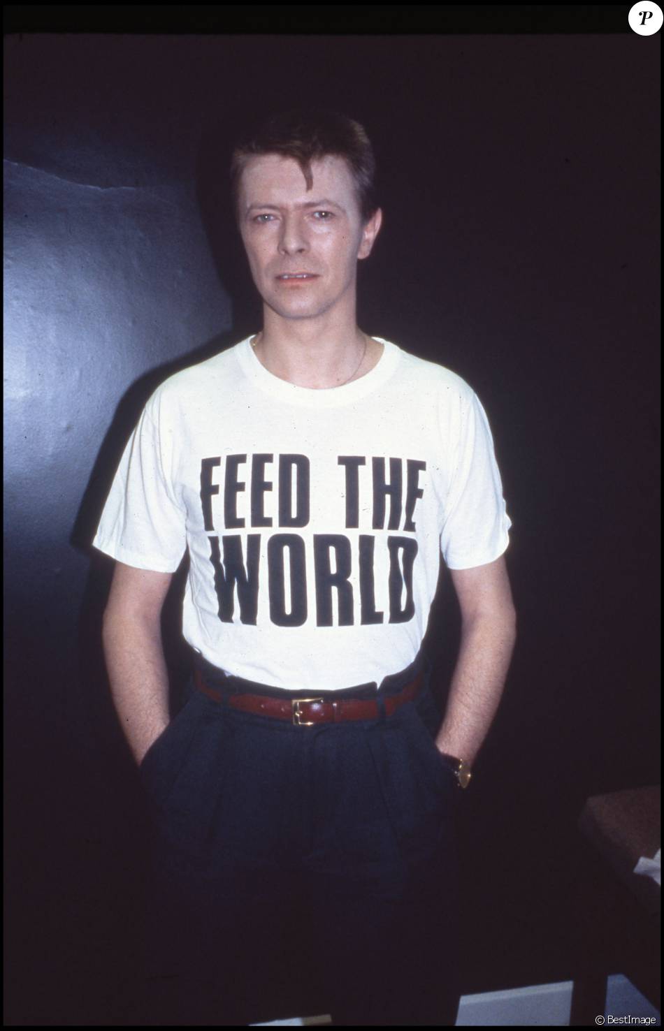 David Bowie en décembre 1984 - Purepeople