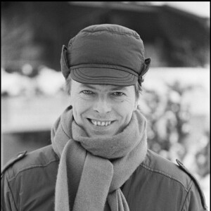 David Bowie à Gstaad en 1985