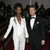 David Bowie et sa femme Iman au Costume Institute Gala à New York le 7 mai 2007.