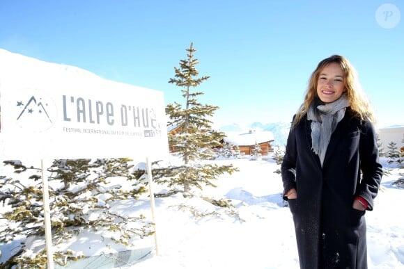 Elodie Fontan - Photocall du film "Babysitting 2" pendant le 19e festival international du film de comédie de L'Alpe d'Huez le 15 janvier 2016.