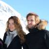 Elodie Fontan et Philippe Lacheau - Photocall du film "Babysitting 2" pendant le 19e festival international du film de comédie de L'Alpe d'Huez le 15 janvier 2016.