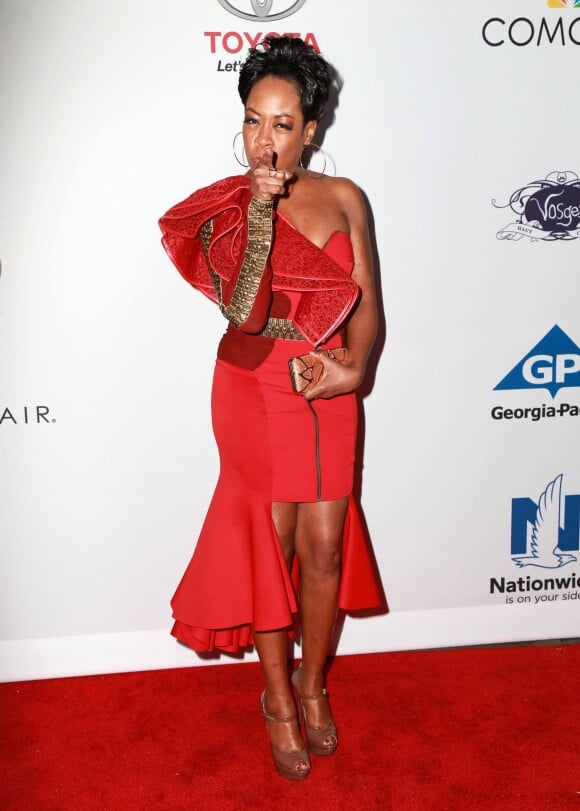 Tichina Arnold lors de la soirée "2014 Ebony Power 100 List" à Hollywood, le 19 novembre 2014.
