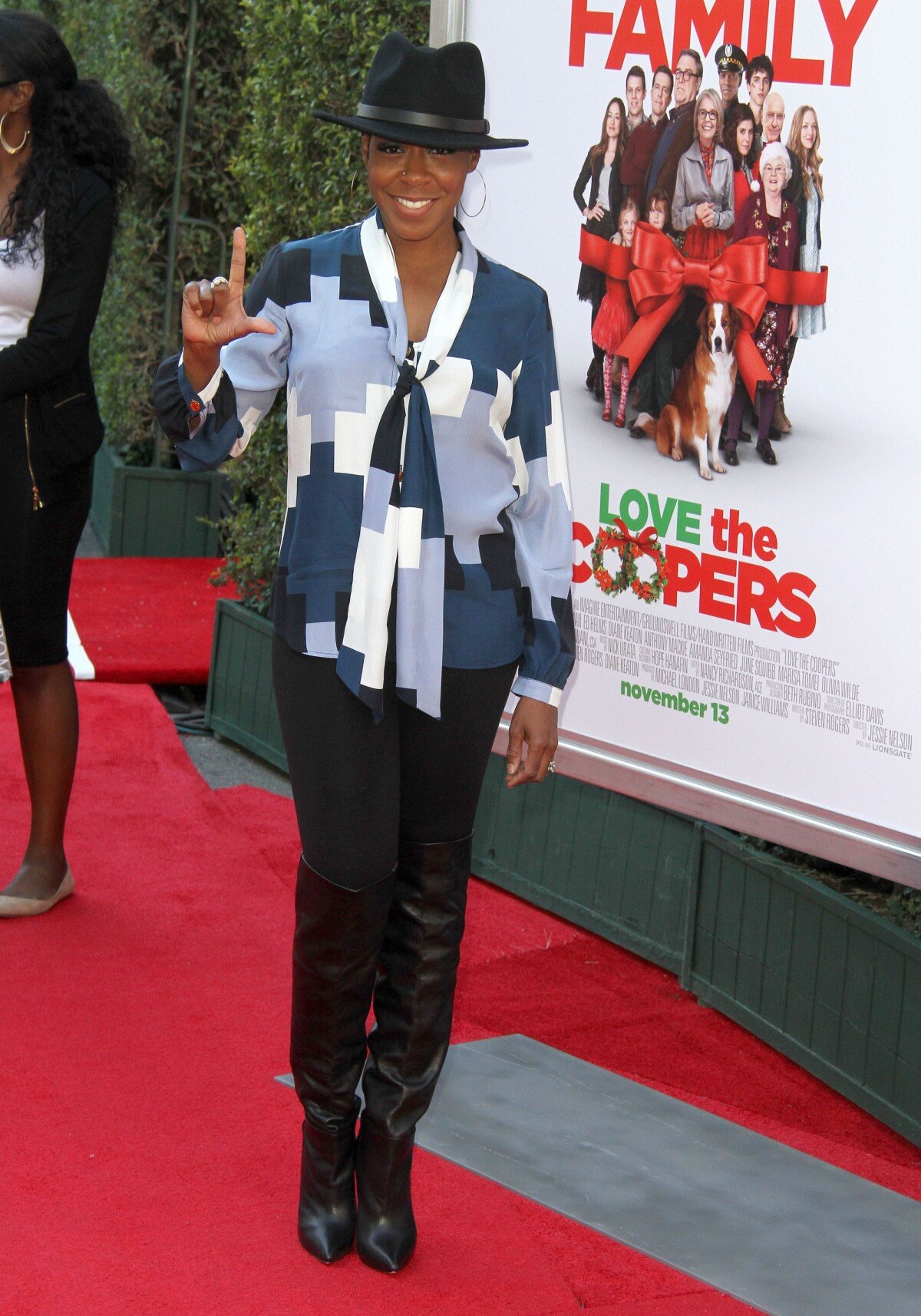 Photo : Tichina Arnold à la première de Love The Coopers à Los Angeles, le  12 novembre 2015 - Purepeople