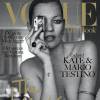 Kate Moss en couverture de Vogue Hollande en 2015