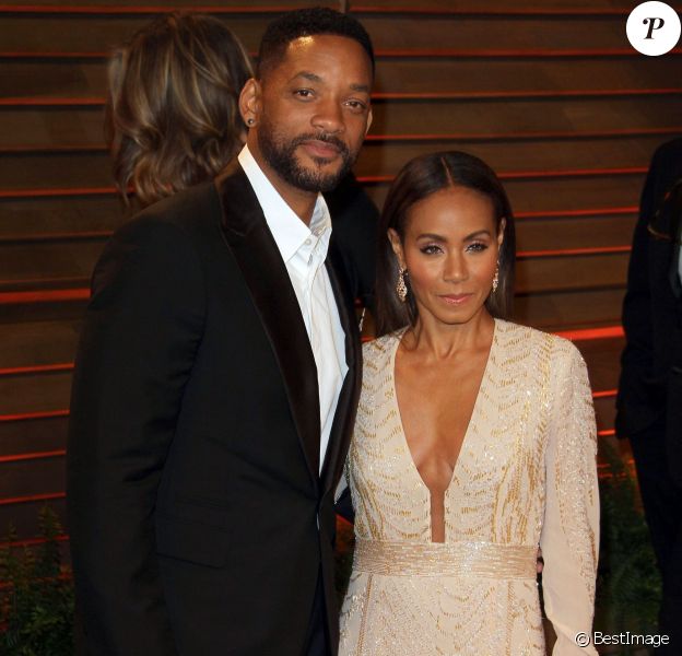 Will Smith, Jada Pinkett Smith - Soirée Vanity Fair après la 86e cérémonie des Oscars le 2 mars 2014
