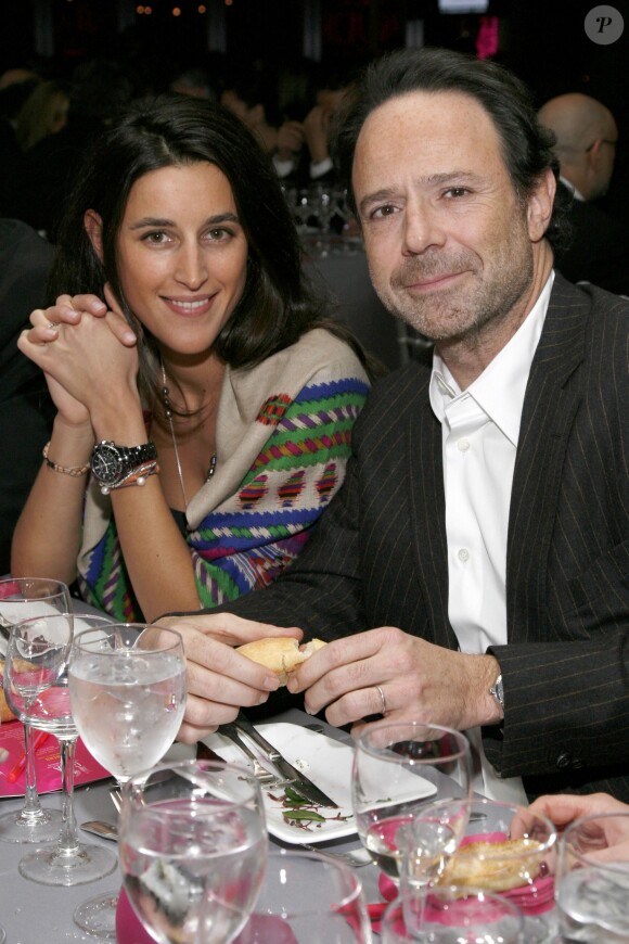 Pauline Lévêque et Marc Levy au Gala du Lycée Français de New York au 7 World Trade Center de New York le 6 février 2009
