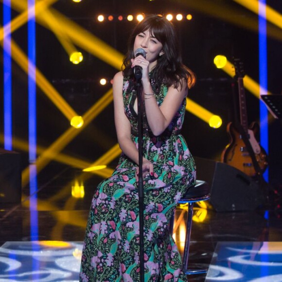 Exclusif - Laurent Voulzy et Nolwenn Leroy - Enregistrement de l'émission "Le Grand Show, hommage à Michel Delpech" le 18 janvier 2016. L'émission sera diffusée sur France 2 le 23 janvier à 20h55. ©Cyril Moreau/Bestimage