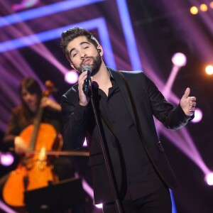 Exclusif - Kendji Girac - Enregistrement de l'émission "Le Grand Show, hommage à Michel Delpech" le 18 janvier 2016. L'émission sera diffusée sur France 2 le 23 janvier à 20h55. ©Cyril Moreau/Bestimage