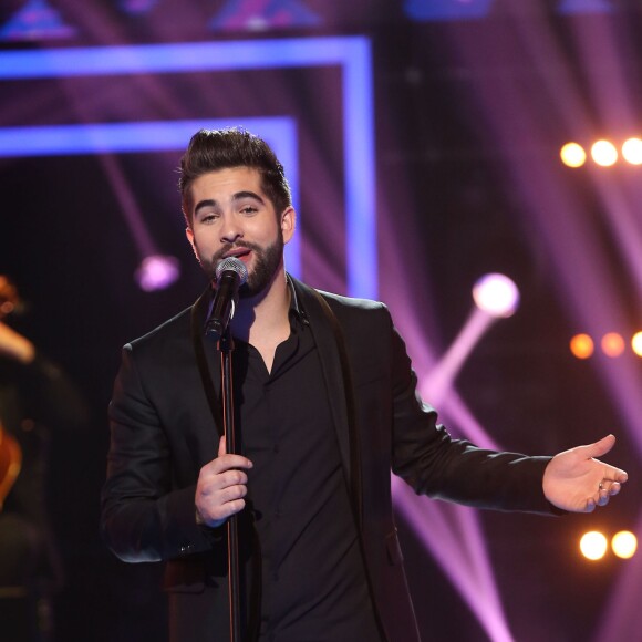 Exclusif - Kendji Girac - Enregistrement de l'émission "Le Grand Show, hommage à Michel Delpech" le 18 janvier 2016. L'émission sera diffusée sur France 2 le 23 janvier à 20h55. ©Cyril Moreau/Bestimage