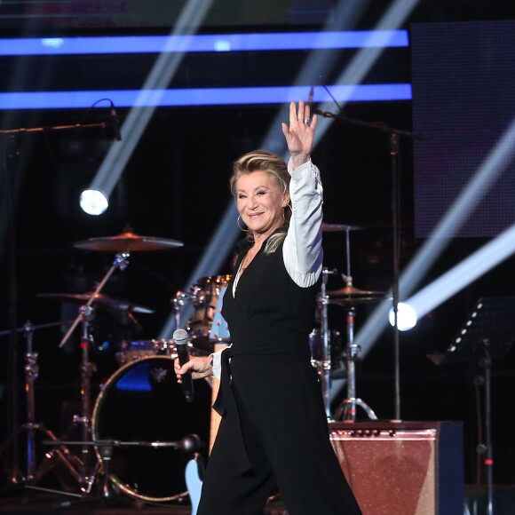 Exclusif - Sheila - Enregistrement de l'émission "Le Grand Show, hommage à Michel Delpech" le 18 janvier 2016. L'émission sera diffusée sur France 2 le 23 janvier à 20h55. ©Cyril Moreau/Bestimage
