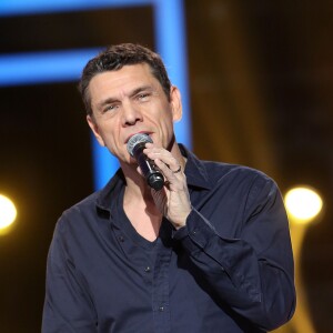 Exclusif - Marc Lavoine - Enregistrement de l'émission "Le Grand Show, hommage à Michel Delpech" le 18 janvier 2016. L'émission sera diffusée sur France 2 le 23 janvier à 20h55. ©Cyril Moreau/Bestimage