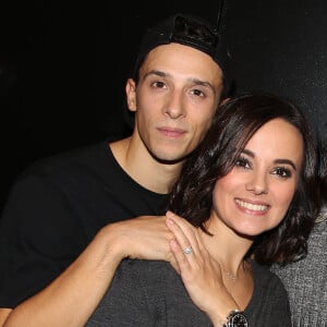 Exclusif - Grégoire Lyonnet et sa chérie Alizée - People et Backstage - Dernière du spectacle de Brahim Zaibat "Rock It All Tour" à l'Olympia à Paris. Le 1er décembre 2015 © Denis Guignebourg / Bestimage