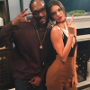 Kendall Jenner et Snoop Dogg lors de la première de la nouvelle émission de sa soeur Khloé Kardashian, Kocktails With Khloé. Photo publiée sur Instagram, le 20 janvier 2016.