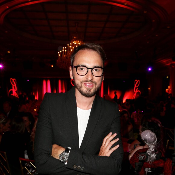 Exclusif - Christophe Willem - Dîner du Global Gift Gala au profit de L'Unicef France Frimousses de Créateurs, de The Global Gift Foundation et The Eva Longoria Foundation, organisé au Four Seasons Hôtel George V à Paris, le 25 mai 2015.