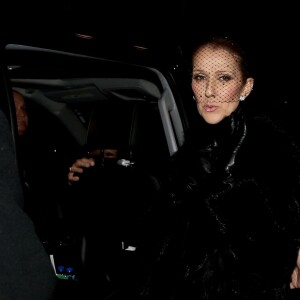 Céline Dion - La famille de René Angélil sort de la Basi­lique Notre-Dame de Montréal où tous les anonymes sont venus se recueillir en sa mémoire et présenter leurs condoléances à Céline Dion, la veille de ses funérailles, le 21 janvier 2016. © Dominique Jacovides/Bestimage